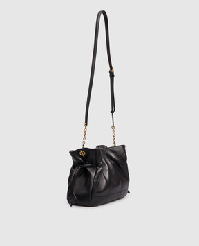 Saint Laurent Чорна шкіряна сумка-кісет JAMIE 862712AAB32