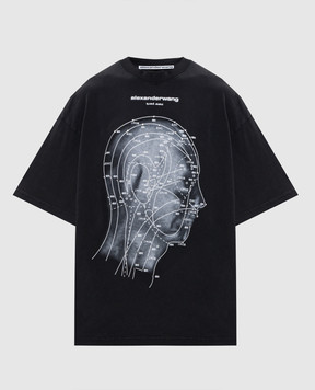 Alexander Wang Чорна футболка Eastern Medicine UCC2261886