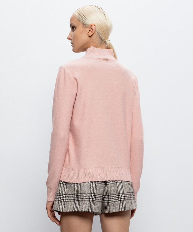 Twinset Розовый гольф 262LI3BAA изображение 4
