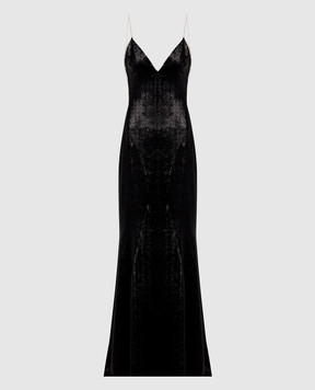 Tom Ford Черное платье с открытой спиной AB3740SDE553