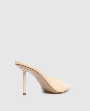 Le Silla Бежевые мюли BELLA 6626F080BXPPGSL