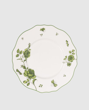 Geminiano Cozzi 1765 Біла порцелянова обідня тарілка Rosa Rosae SKBBU00299019