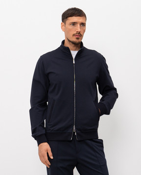 MooRER Синя спортивна куртка CRISPIN CRISPINFELPAJ