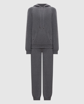 Babe Pay Pls Серый спортивный костюм из кашемира MD9891312341R