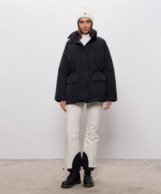 Moncler Черный пуховик Ideal L20931A001815996H изображение 2