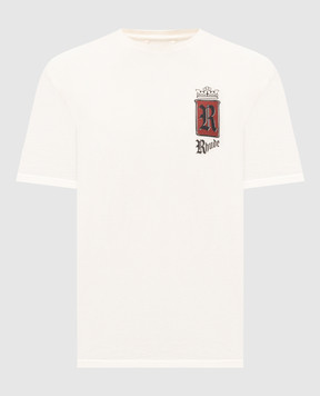 Rhude Футболка Fumar цвета айвори RHSS26TT07012