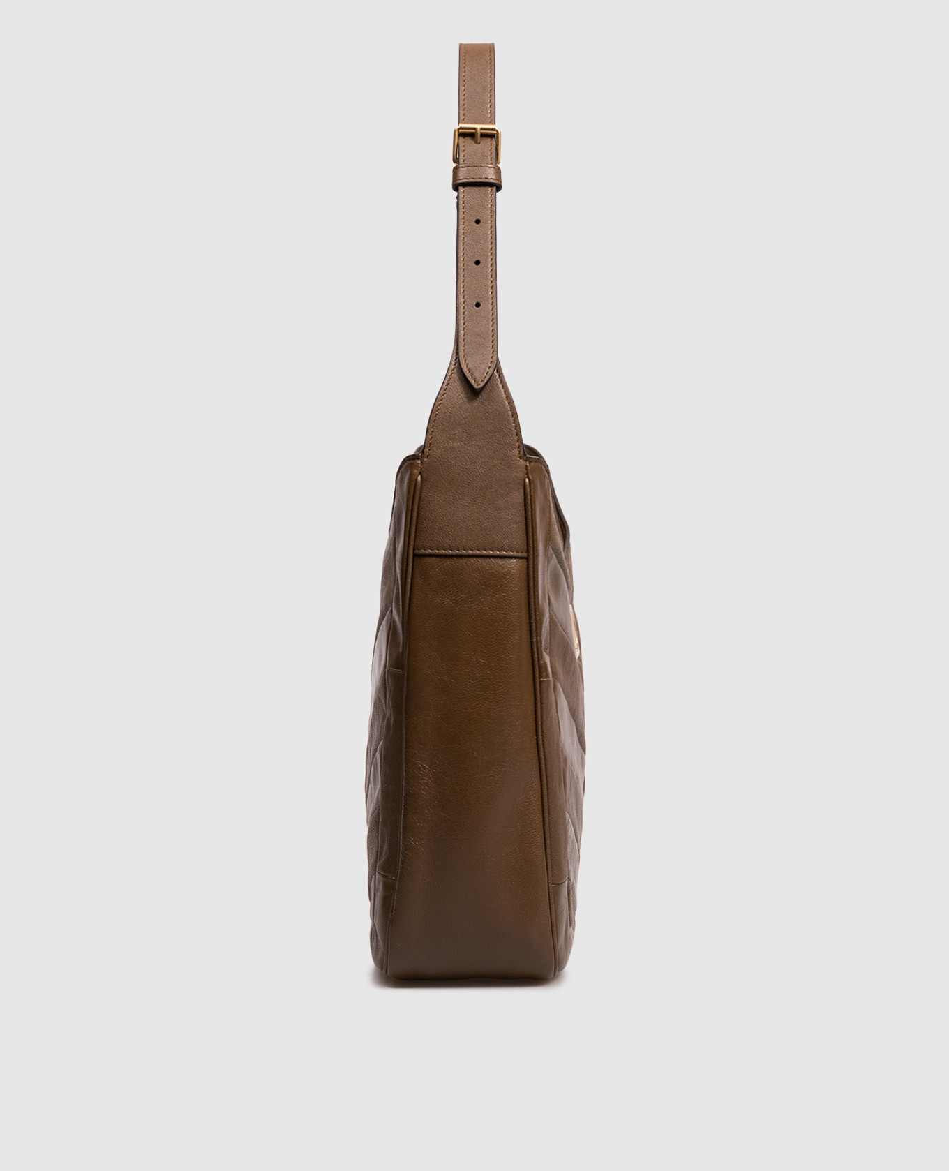 Valentino Коричневая кожаная сумка VLogo 9W2B0T80KID изображение 6