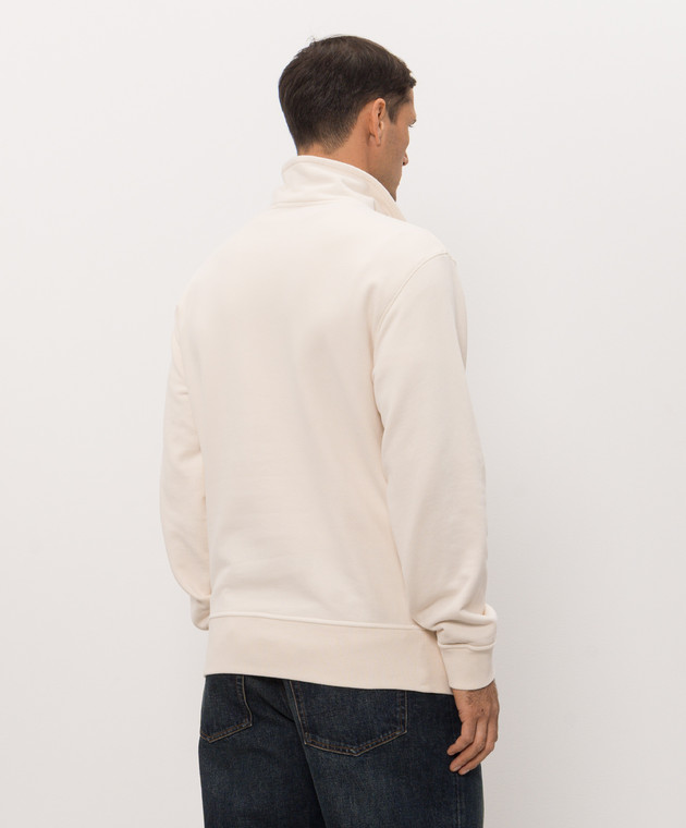 Stone Island Бежевий светр з блискавкою L2S156100021S0A20 зображення 4
