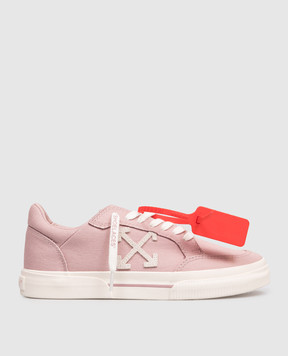 Off-White Розовые кроссовки Vulcanized OWIA288S26FAB001