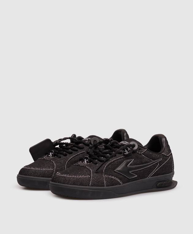 Off-White Черные кроссовки End Of Play OWIA28NZ26DEN001 изображение 2