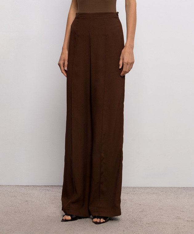 Taller Marmo Коричневые брюки Marlene PF2614 изображение 2