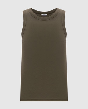 JOSEPH Топ Yeux кольору хакі в рубчик JF009683