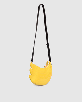 Casablanca Желтая кожаная лаковая сумка ASS26BAG18301