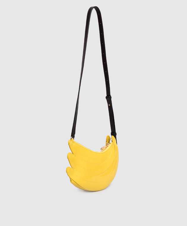 Casablanca Жовта шкіряна лакова сумка ASS26BAG18301 зображення 3