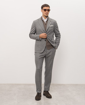 Cashmere&Whiskey Кардиган коричневого кольору з кашеміру MU867A1312525R
