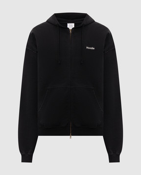 Vetements Черная спортивная куртка с вышивкой MH27ZU222Bm