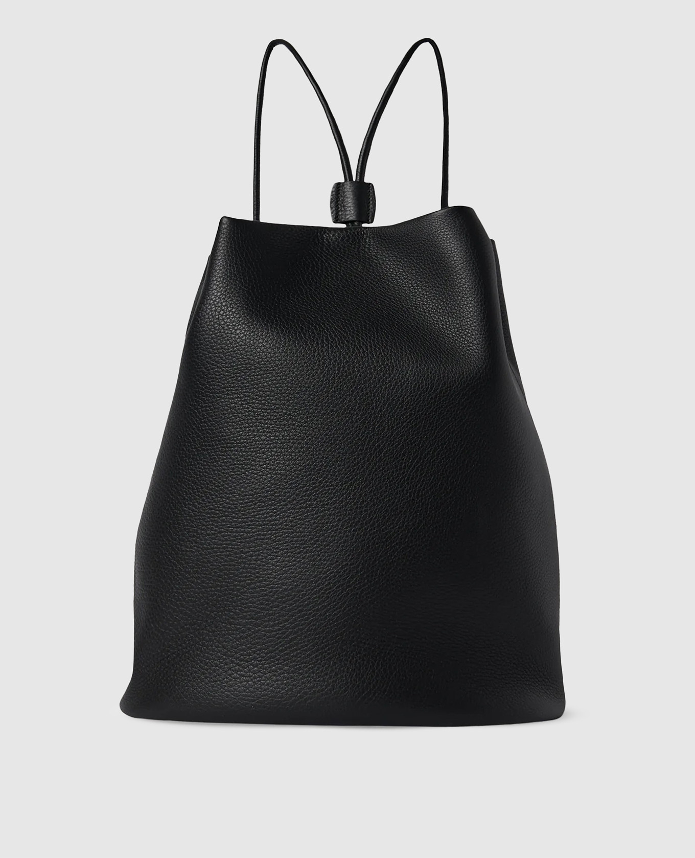 

Черный кожаный рюкзак Joe, Рюкзаки