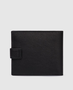 Canali Черный кожаный портмоне с логотипом NA00226P311929