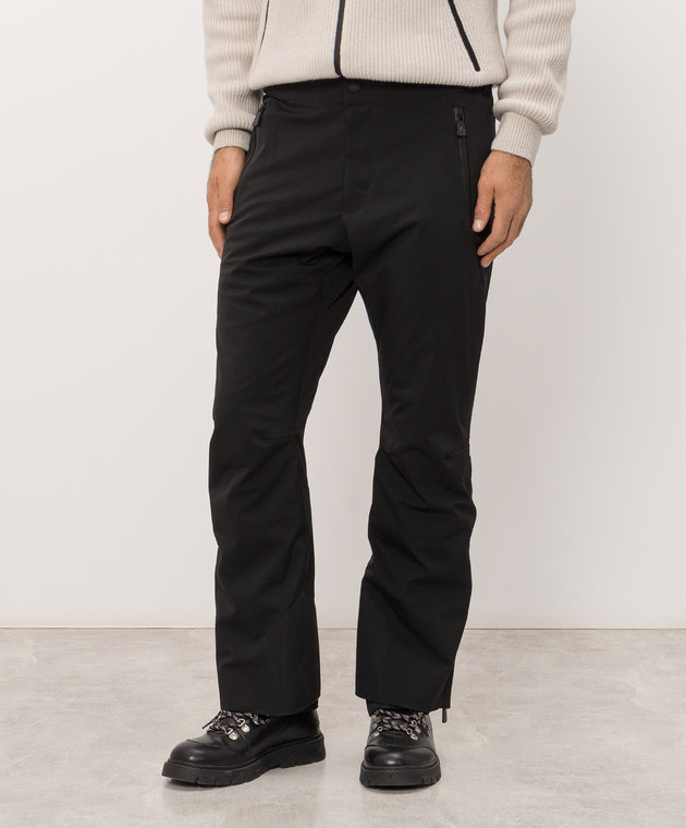 Moncler Grenoble Чорні гірськолижні штани L20972G0000753066 зображення 3