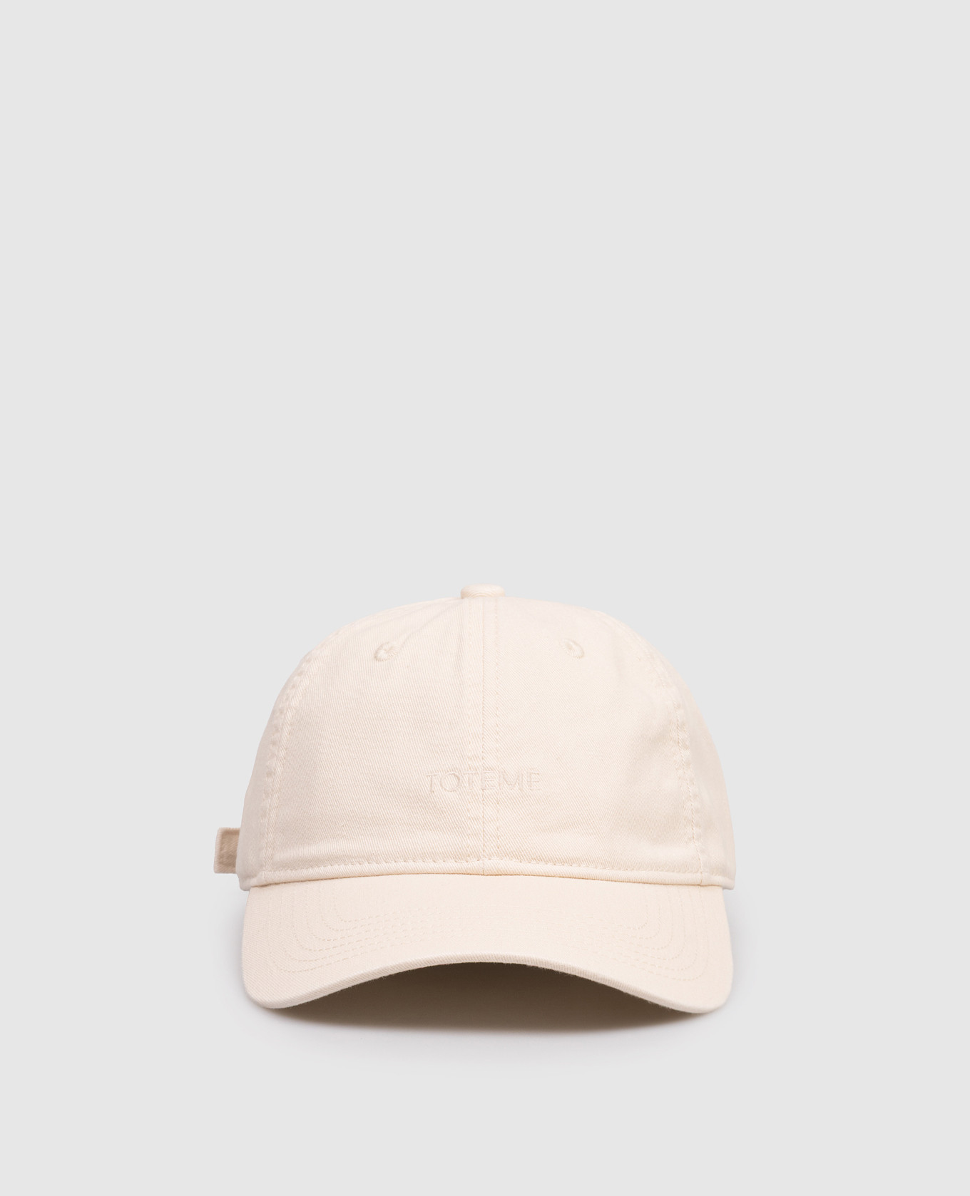 

Бежевая кепка с вышивкой логотипа, Бежевый, Кепки