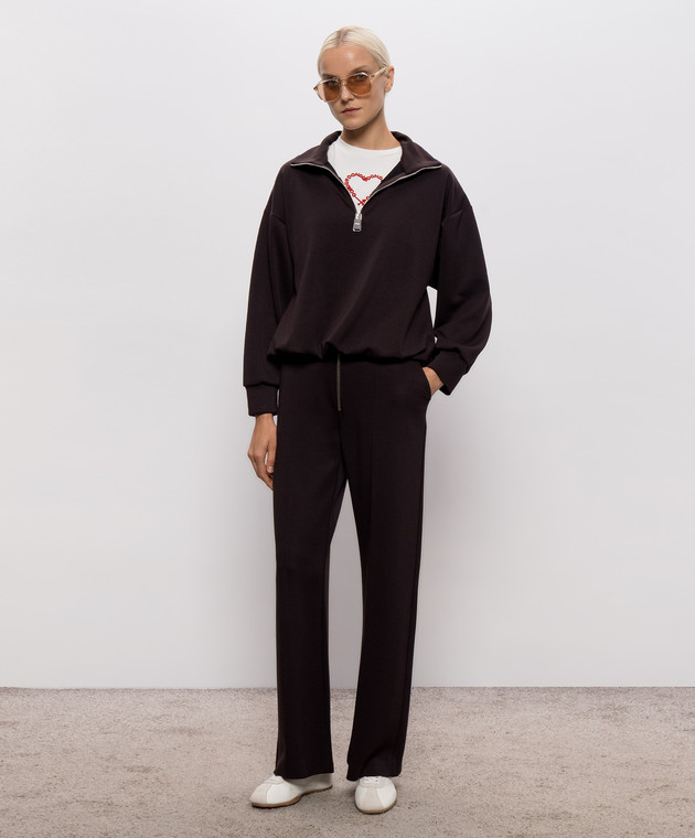 Dondup Коричневые брюки DP898KS0027DXXX изображение 2