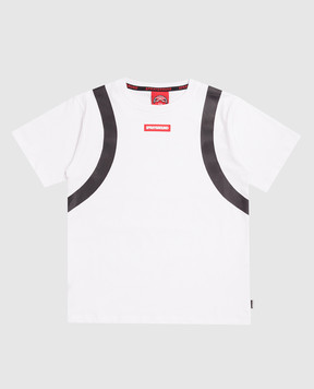 Sprayground Дитяча біла футболка Wonderful Mind Bear Backpack SPY1401