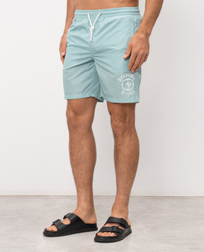 Stefano Ricci Зелені шорти для плавання M6B6200040DFC001