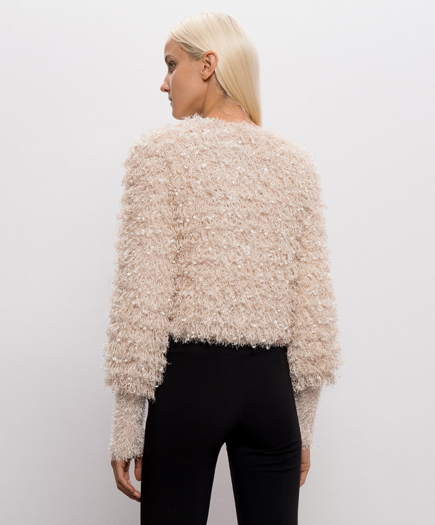Twinset Бежевый кардиган 262TP3130 изображение 4