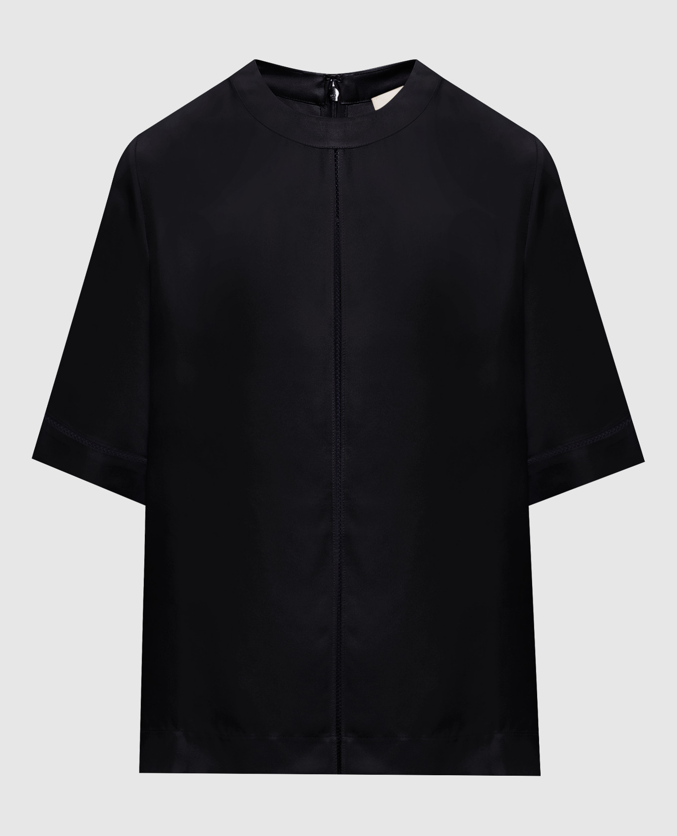 Черная блуза HAVANA из шелка