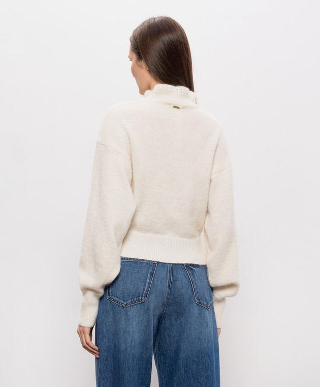 Twinset Свитер цвета айвори 262TT3341 изображение 4