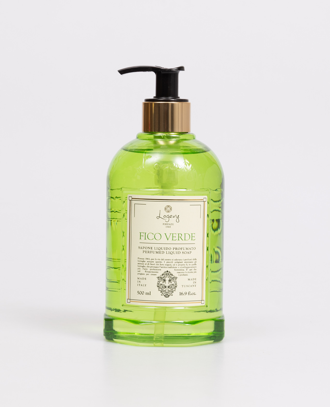 

Жидкое мыло для рук Fico Verde 500 мл, Зеленый, Мыло