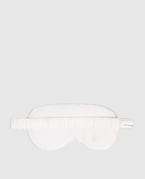Dore & Rose Белая маска для сна из шелка PREMIUMSILKSLEEPMASK