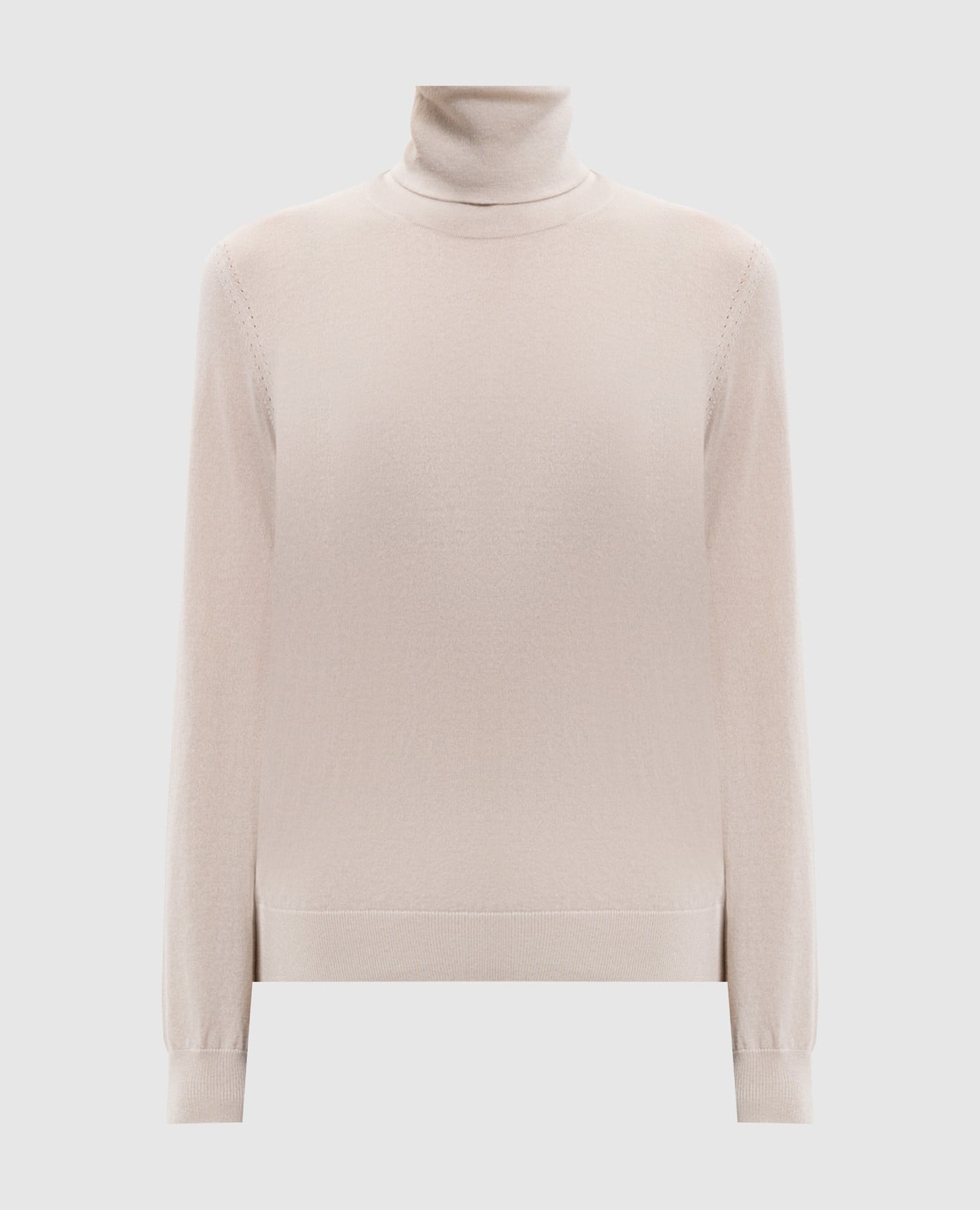 Бежевый гольф Neo Piuma из кашемира