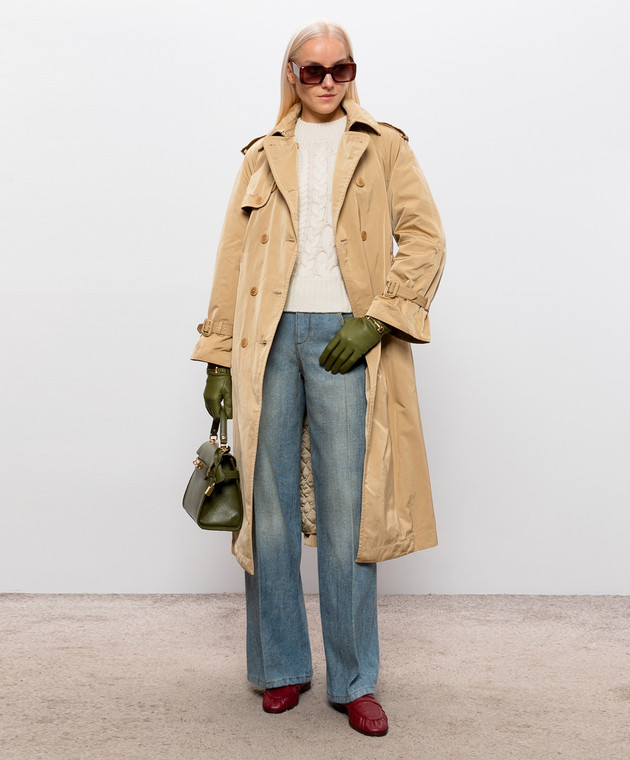 Ermanno Scervino Блакитні джинси з вовною D497P702KXG зображення 2