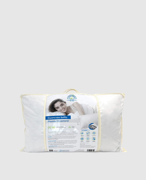 Daunex Белая пуховая трехкамерная подушка Soffio SOFFIO50x703CAMERE