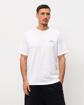 A Cold Wall Белая футболка Follet 1000ACW1