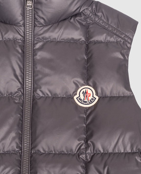 Moncler ENFANT Детская серая пуховая жилет Keir Square L29541A00068597YX
