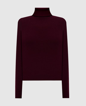 Allude Бордовый гольф из кашемира 26511195