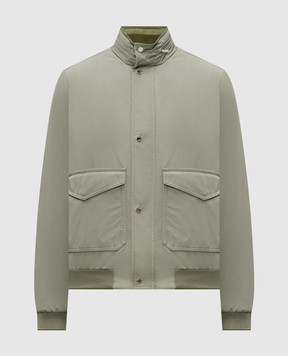 MooRER Куртка цвета хаки TANNER TANNERAT