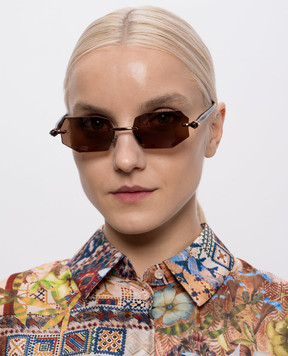 Kuboraum Коричневі сонцезахисні окуляри P63 KRSP63BZHB00004M