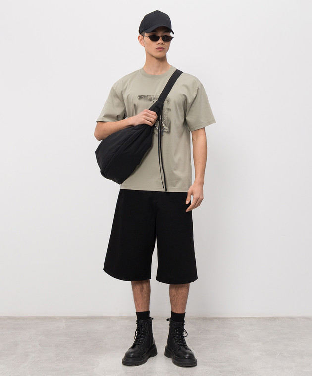 Heliot Emil Футболка FOAL цвета хаки M09170 изображение 2