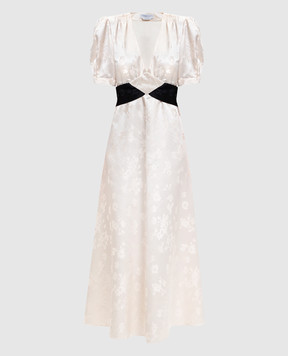 Gabriela Hearst Біла сукня Larkin із шовку 3264296S144