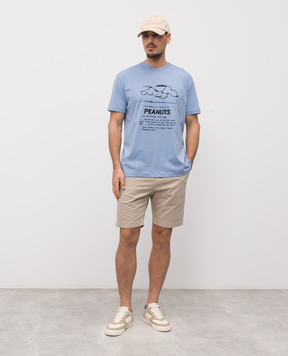 Iceberg Голубая футболка с принтом F0446325