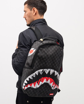 Sprayground Дитячий чорний рюкзак Midnight Shadow 910B7102NSZ