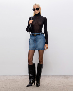 Versace Синя джинсова спідниця 10267471A19189