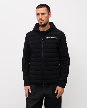 Moncler Grenoble Черная ветровка с логотипом K20978G0003289ALV
