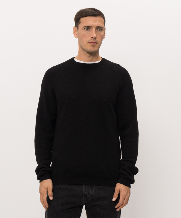 Woolrich Чорний джемпер з вовни CFWOKN2071MRUF0428 зображення 3