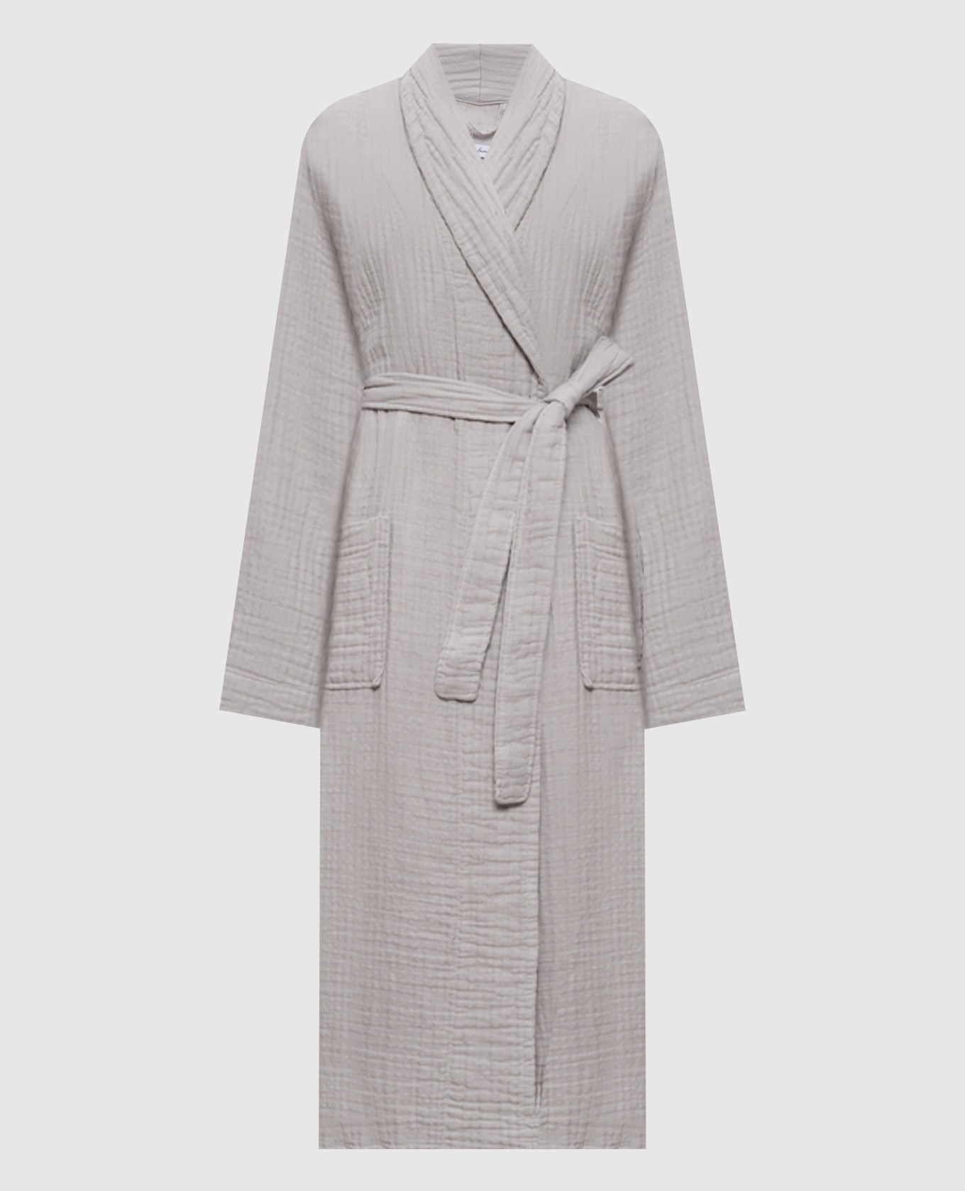 Серый халат Plush