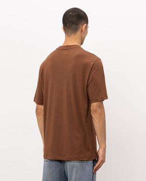 AMIRI Коричнева футболка AMTOJR1164