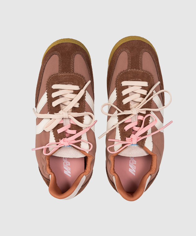 Maripe Коричневые комбинированные кроссовки PURE PURE изображение 4